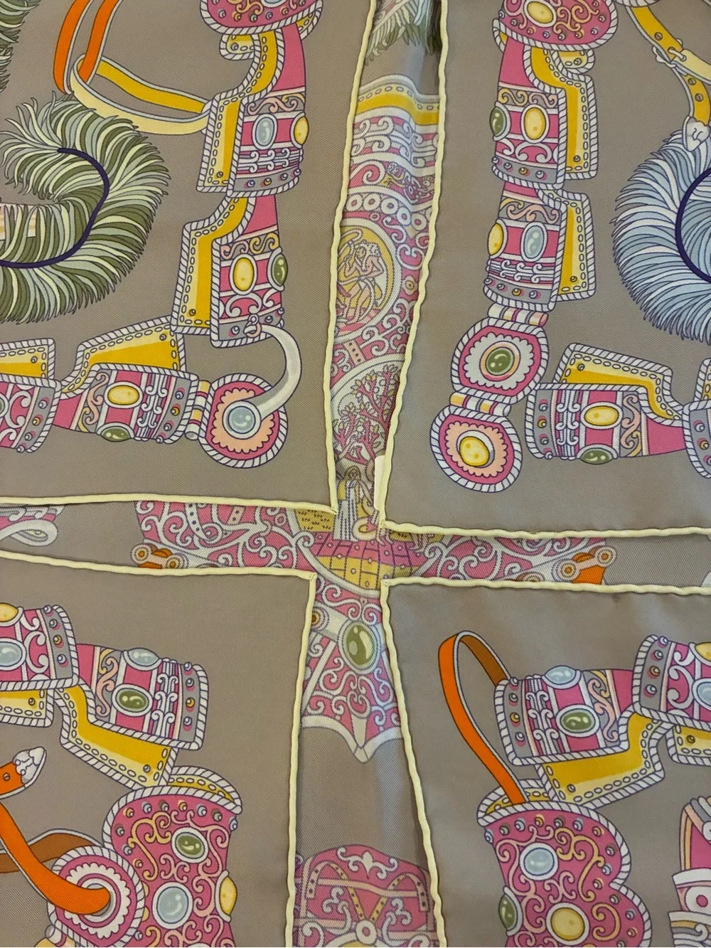 Hermès Sous l'Egide de Mars WASH 90cm by Pierre Marie PRISTINE